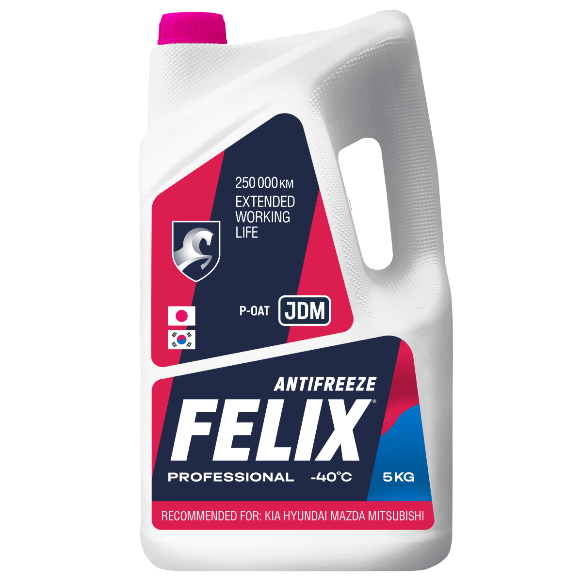 Антифриз FELIX JDM PINK G12++ розовый (5кг)