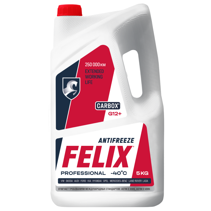 Антифриз Felix красный G12 (5кг)
