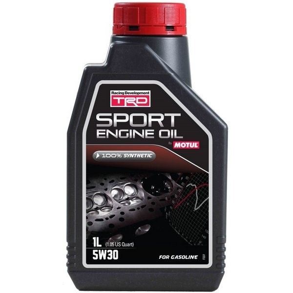 Масло моторное синтетическое TRD Sport Engine Oil Gasoline 5W30 1л