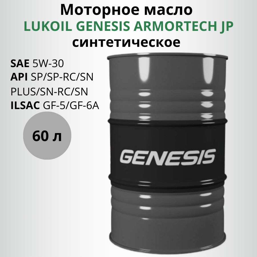 Масло моторное LUKOIL GENESIS ARMORTECH JP 5W30