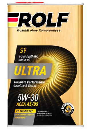 Масло моторное Rolf Ultra 5W30 A5/B5 SP синтетическое