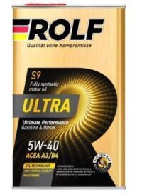 Масло моторное Rolf Ultra 5W40 SP/CF ACEA A3/B4 синтетическое