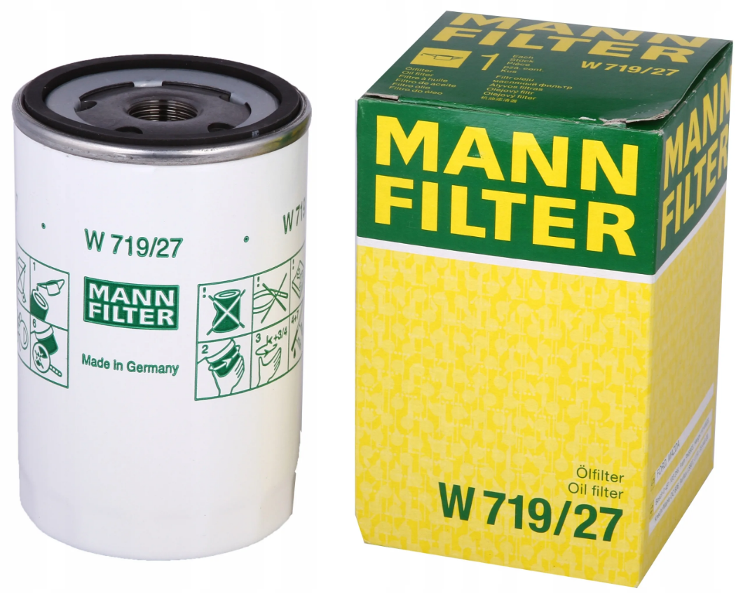 Фильтр масляный Mann - F Focus, Escort, Fiesta, Mondeo 1, 6i/1,8i 16v 92-