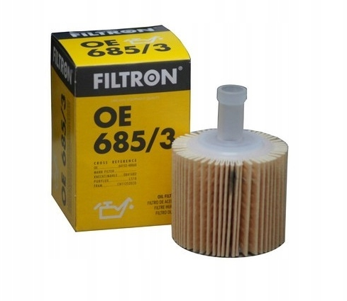 Фильтр масляный Filtron - T Auris/IQ 1.33WTi 09-, Avensis III 2.0 16V 09-, Vitz, Yaris 05-, Subaru Justy IV 1.0 12V 07-, Daihatsu