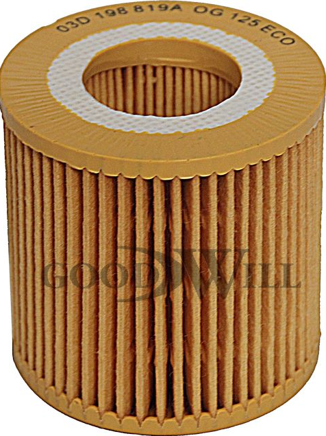 Фильтр масляный GoodWill - VW Polo IV/Seat Cordoba III/Ibiza IV/Skoda Fabia 1.2 02-