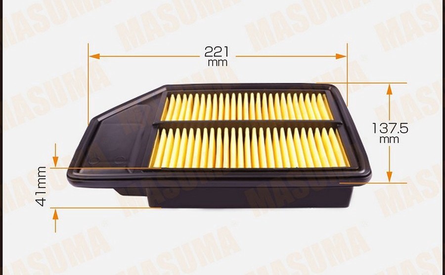 Фильтр воздушный MASUMA - Honda Fit Area L13A/L15A (GD6/7/8/9) 1.3/1.5 02->