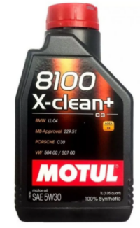 Масло моторное MOTUL 5w30 8100 X-Clean + Plus синт ( 1л )