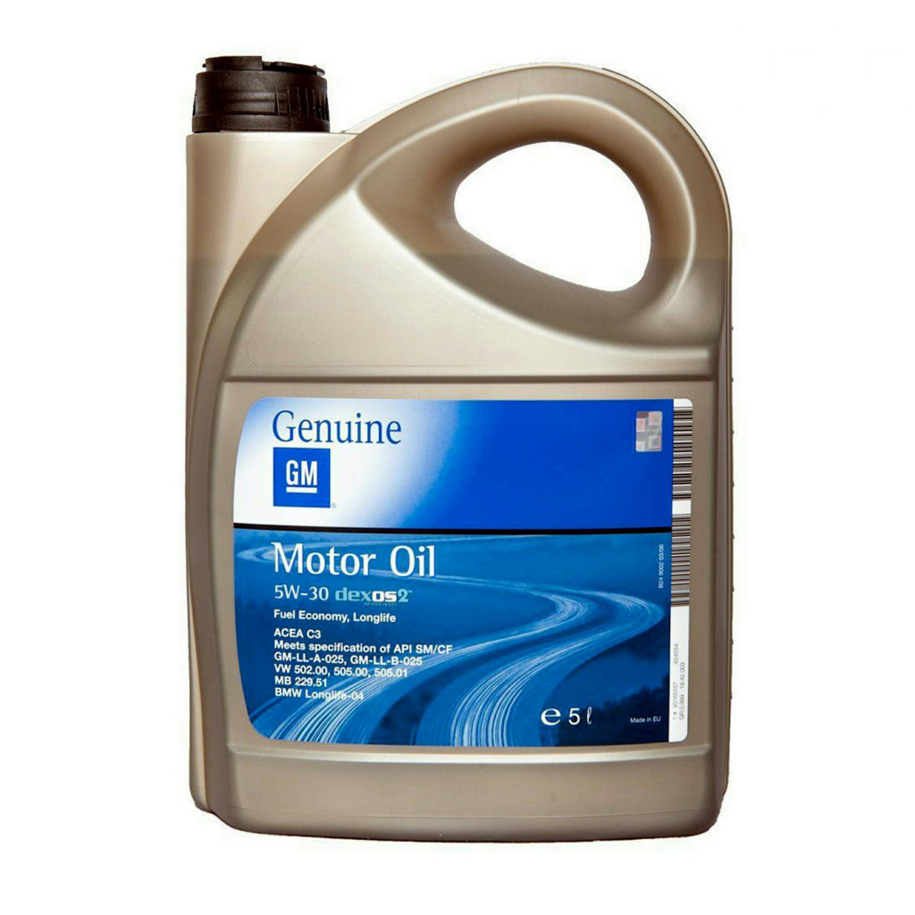Масло моторное General Motors 5w30 Dexos 2 СИНТ (5L)