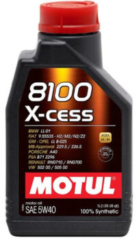 Масло моторное MOTUL 8100 X-cess A3/B4 GEN2 5w40 синт ( 1л )