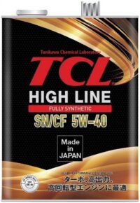 Масло моторное TCL 5W40 синт (4 л)