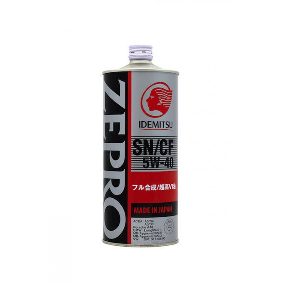 Масло моторное IDEMITSU Zepro 5W40 Euro синт 1L